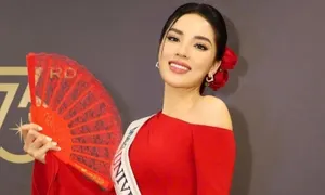 Kỳ Duyên cùng dàn mỹ nhân chưng diện tại Miss Universe