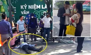 Nỗi lo bảo vệ phố đi bộ Nguyễn Huệ 'đơn thương độc mã' ngăn người nuôi chó Nỗi lo bảo vệ phố đi bộ Nguyễn Huệ 'đơn thương độc mã' ngăn người nuôi chó